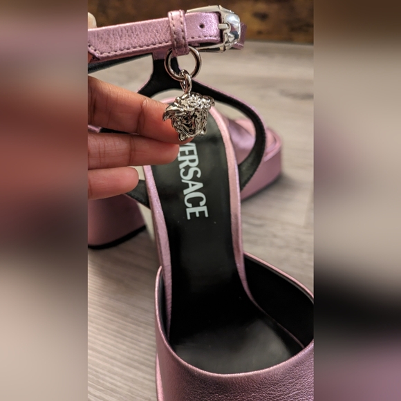 Versace Aevitas Sandals Baby Pink - Picture 5 of 6